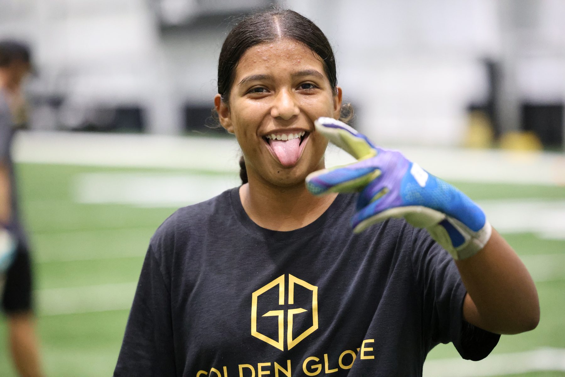 Young goalkeeper at a GGK session