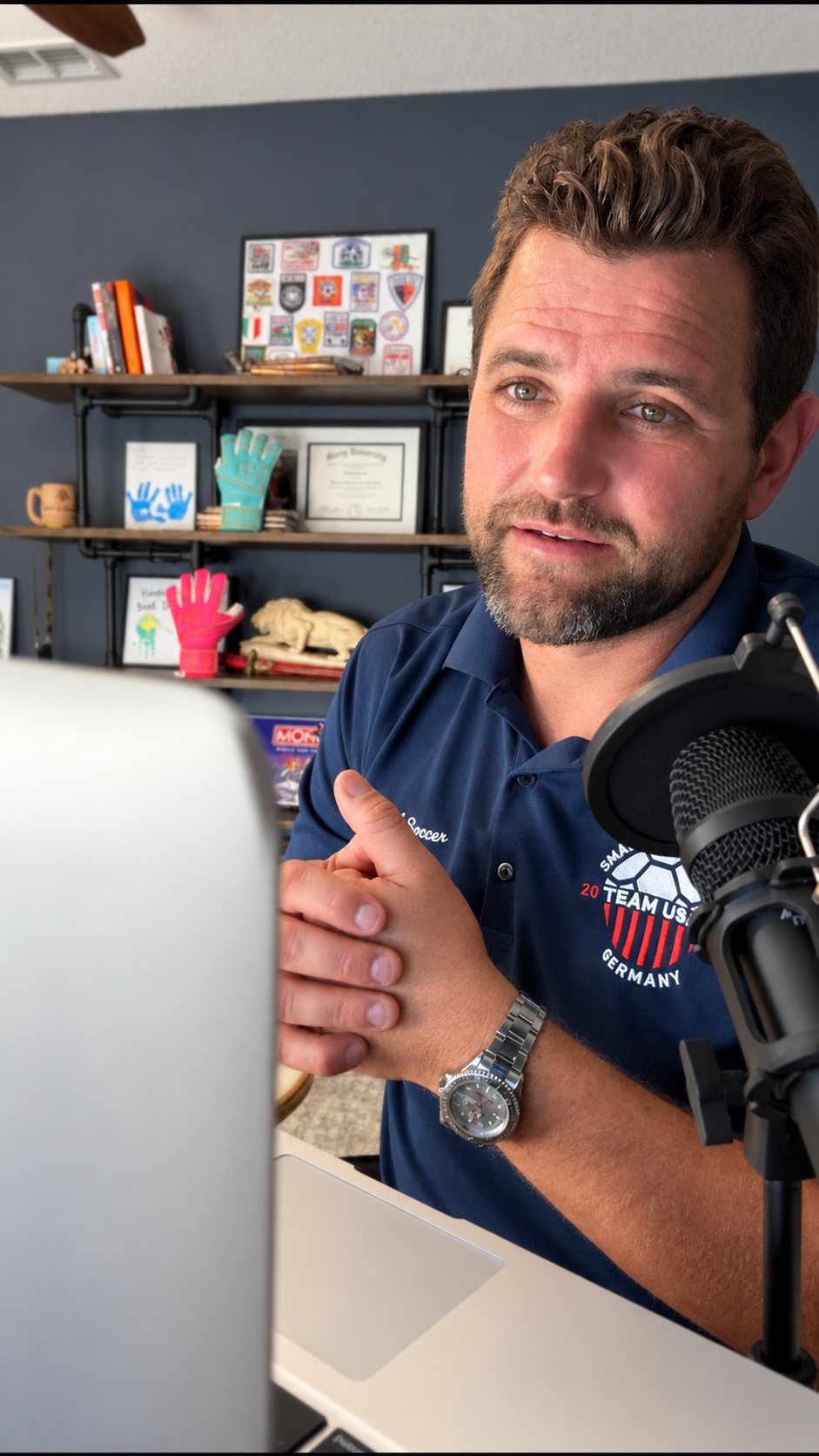 Devala Gorrick on a 1-on-1 mentoring video call
